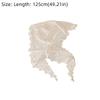 Trendy Lace Trim Fart Curtain Hollowed-out Slim Fit Triangular Headscarf Pretty Y2K Apron Wrap Skirt Summer