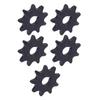 5 шт. Звездочка для двигателя цепи 9 зубцов стальная для электроскутера сменная звездочка для двигателя 420