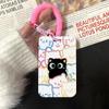 1 шт. милый держатель для карточек с котом для студентов, кавайный держатель для фотокарточек Kpop Idol, портативный держатель для карточек для работников, ремешок