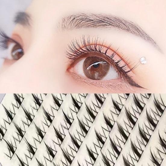 1 набор накладных ресниц, естественный вид, пушистые, многоразовые, женские, индивидуальные, накладные ресницы, инструменты для макияжа на сцене и вечеринке