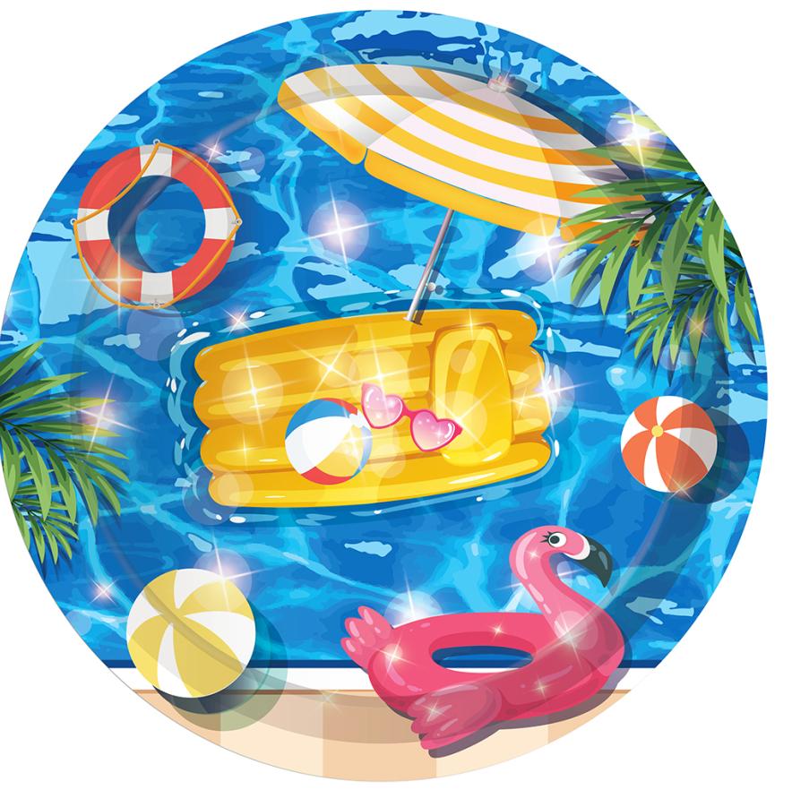 Гавайская вечеринка Луау Фламинго Украшение Ананас Кокосовый напиток Чашка Свадьба День рождения Лето Гавайская тропическая вечеринка Украшения