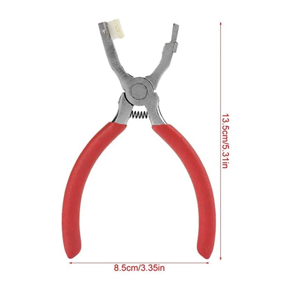 Creative Leather Leather Goods Clamp Tool Craft Punch Handheld Silent Punch Tool Pliers Sewing Stitch Chisel Diamond 4mm Punch