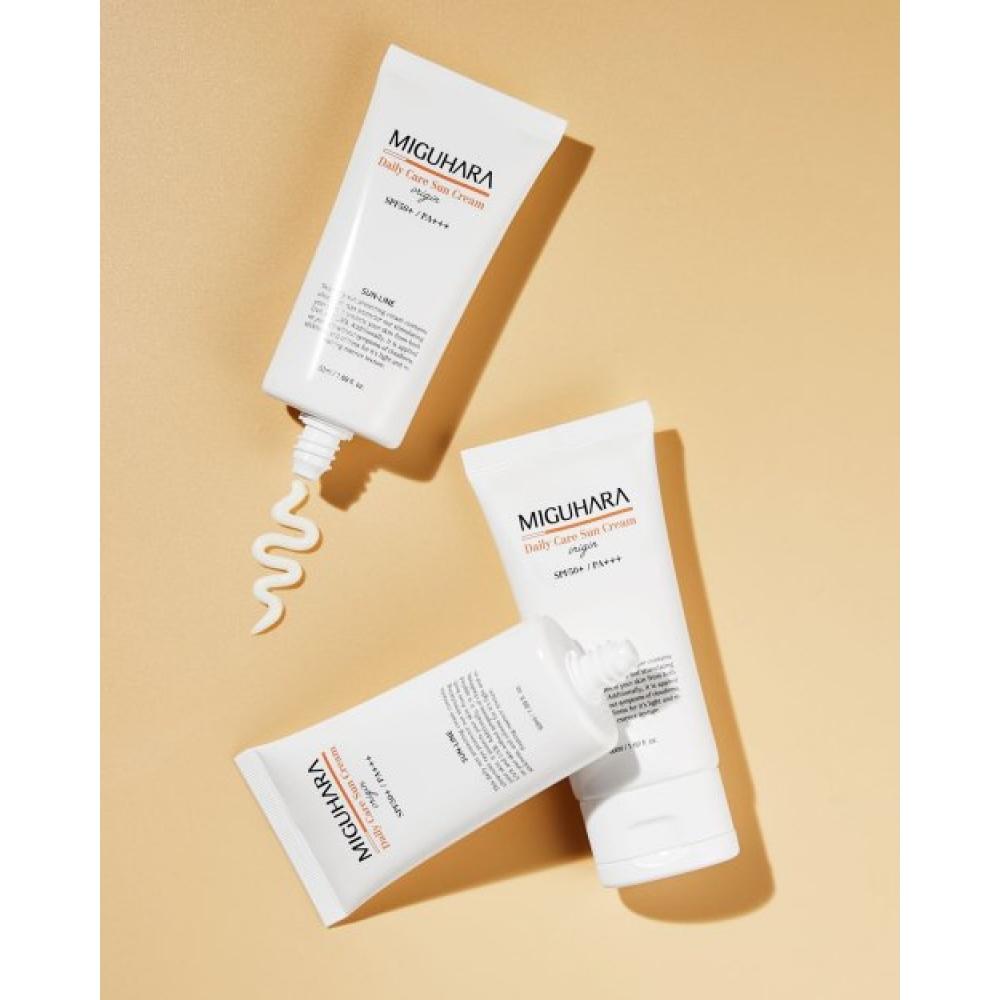 Мигухара Ежедневный солнцезащитный крем Origin SPF50+ PA+++ 50 мл 2 шт.