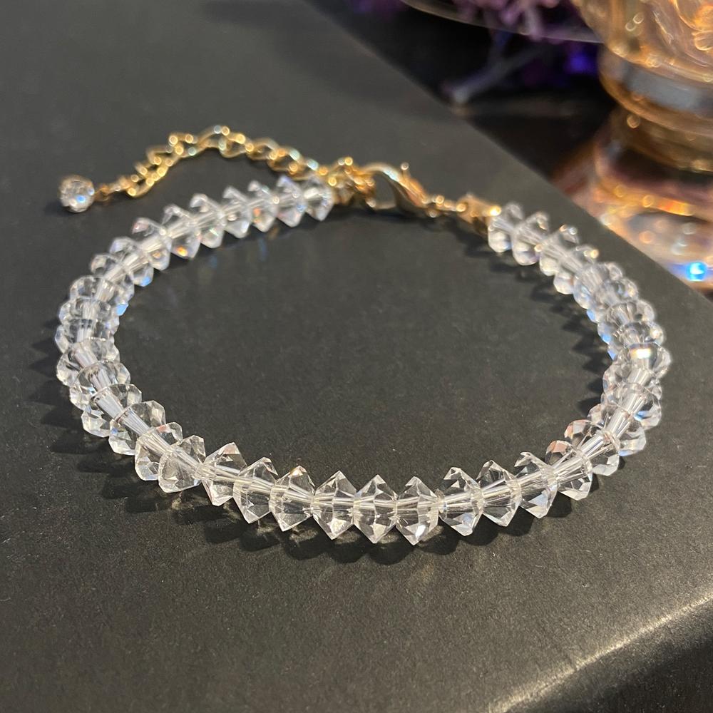 Красочный прозрачный браслет Браслет Модный тренд Браслет Симпатичный простой браслет Популярные женские украшения