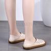 Натуральная кожа Большие размеры 35-43 Женские сандалии Peep Toe Sandalia Feminina Модные летние удобные туфли-оксфорды для женщин