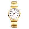 Simple Analog Watch with Water One Size Fits Stainless Steel Quartz Gold or Silver Perfect Gift for or Day Women's Resistance Most, Strap, Movement,