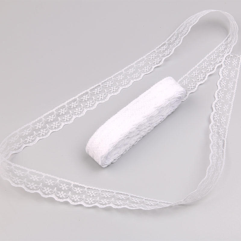 Lace Fabric Ribbon Roll Wide DIY Accessories Embroidered Wedding Party 20mm Water Soluble