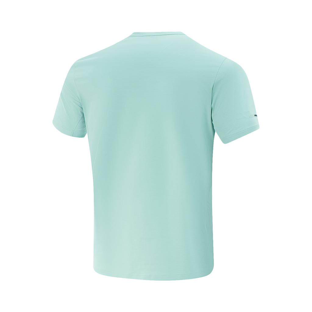 Li Ning Мужская футболка из серии "Фитнес" Лазурная ATSV395-3
