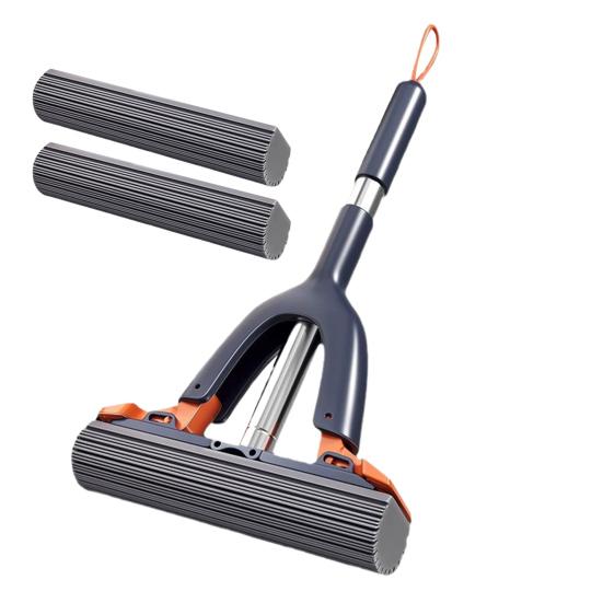 Ручная швабра Yousheng для мытья полов, легкая, простая в эксплуатации губчатая швабра с функцией самовыдавливания, инструмент для мытья кухонных окон и стекол