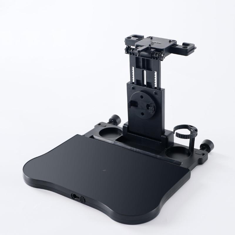 Автомобильный дорожный столик многофункциональный спинка сиденья автомобиля маленький столик регулируемый подстаканник компьютерный кронштейн