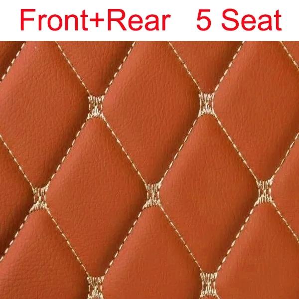 PU Leather Senior Customized Car Floor Mats for BMW I3 I01 2013-2018 iX3 G08 2024 2024 I4 I3 Car Interior Accessories