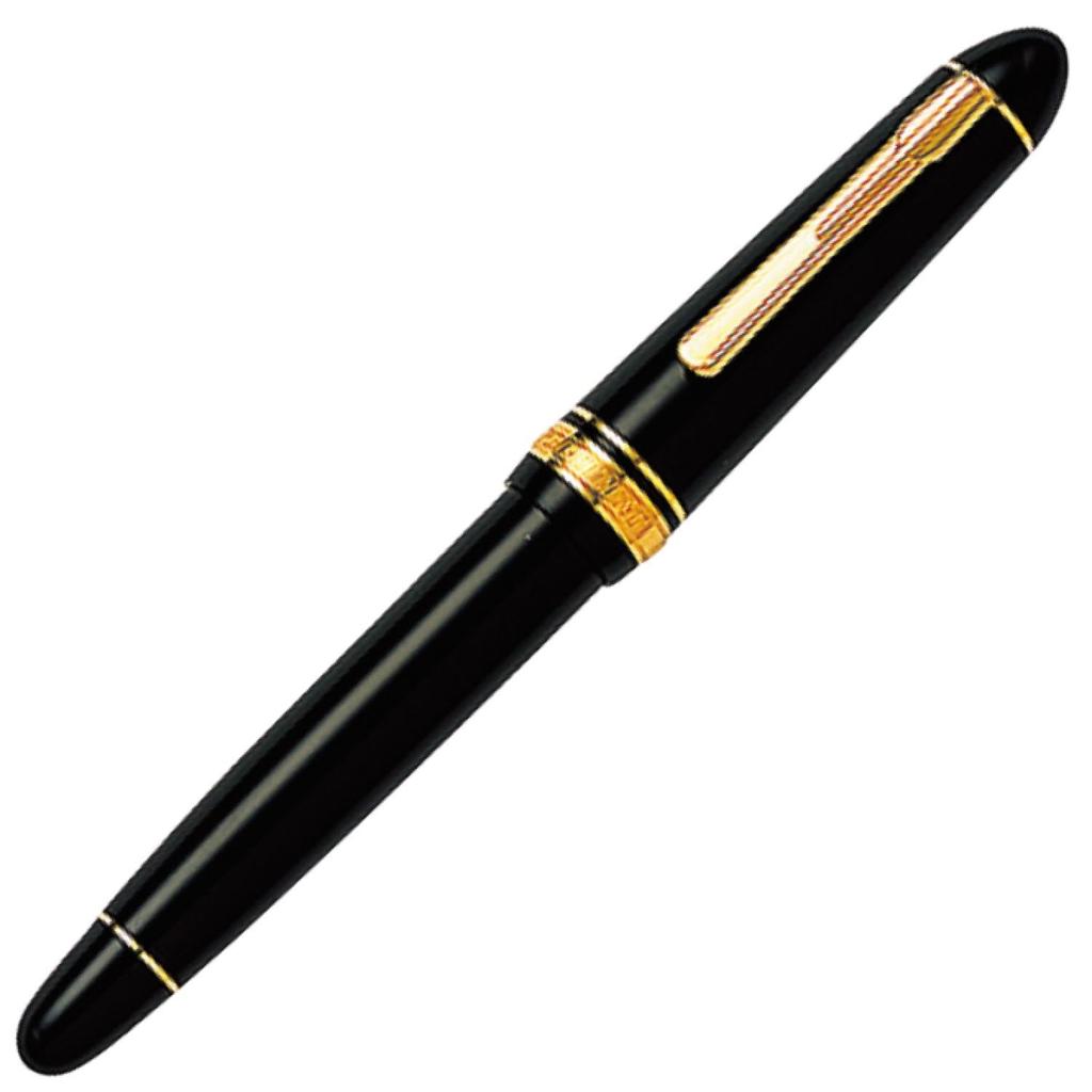 Platinum Fountain Pen Fountain Pen President Black Fine Point PTB-20000P#1-2