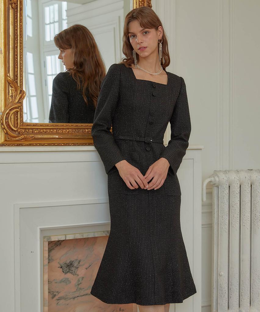 Julie And Kara 22Fw Calla60 Edo Elsa Ops Black