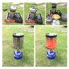 Mini Camping Heater With Handle Emergency Heater Durable Portable Heater  Hiking