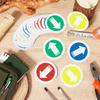 24 Pcs Trail Markers Reflective Trail Signs Many Colors For Hunting Hiking Camping Walking Outdoor