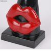 Украшения из смолы креативные губы держатель для очков смоляные поделки домашний декор настольный держатель для очков магазин подставка для очков