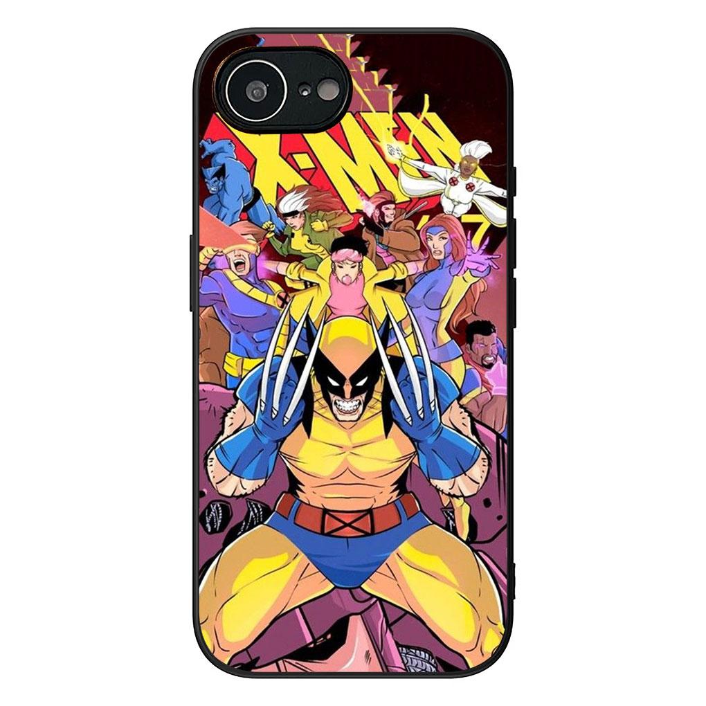 Постер Люди Икс Xmens Marvel Чехол для телефона для Apple iPhone 17 16 14 15 Pro Max Plus 15+ 16E XR ProMax Air 16+ Мягкий чехол