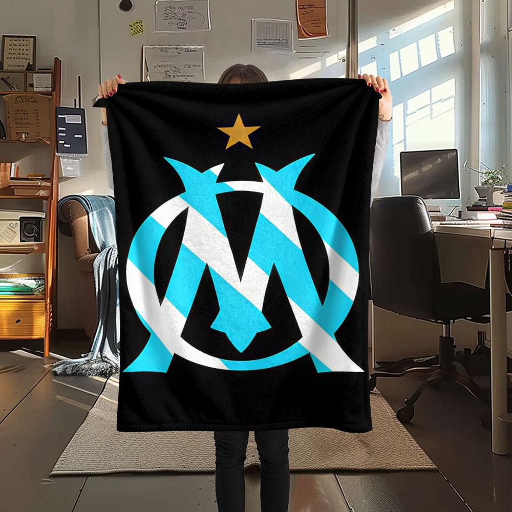 OM poster FlAannel Blanket, High quality Comfortable for All Seasons, Home Decor, Warmth and Comfort