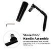 Threaded Door Handle Assembly for PelPro Stoves PP60 PP70 PP130 PP150 PPC90 TSC90