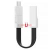 Магнитный брелок 3 в 1, кабель для зарядки данных Micro USB Type-C для iPhone Android