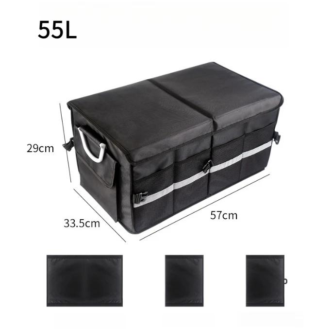 Ящик для хранения автомобиля большой емкости, органайзер для багажника автомобиля, экологически чистый супер прочный складной инструмент для хранения грузов, багажник для грузовиков