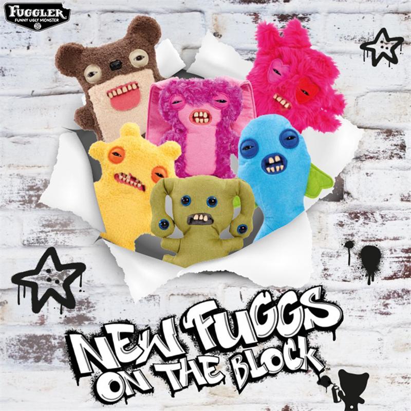 Оригинальные Плюшевые Игрушки Монстры Fuggler с Кривыми Зубами Смешные Фугглеры Широкоглазые Монстры Сумасшедшие Кролики Хм Набитые Плюшевые Куклы Подарки