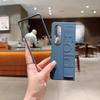 Чехол с ремешком на запястье для Samsung Galaxy Z Fold 3 4 Fold4 Ultimate Skin Feel Protection Handheld Folding Zfold3 Plain Cover