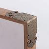 Foot Bracket Crafts Carved Metal Antique Bronze Corner Protector Box Decor Corner Brackets