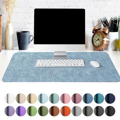 Прочный кожаный коврик для мыши, нескользящий, водонепроницаемый, игровой коврик для мыши, очень большой, современный настольный коврик, для ноутбука, компьютера