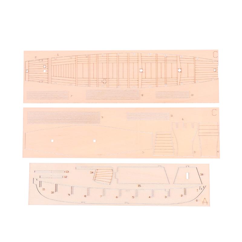 Scale 1:80 Classic Antique Ship Model Diy Wooden Sailing Boats Model Kits Puzzle Assembly