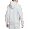 Nike Худи из флиса Therma-Fit Standard Issue Повседневный Удобный Теплый Мужской худи Светло-серебристо-серый HQ4746016
