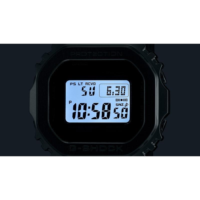 Casio Мужские часы G-SHOCK из нержавеющей стали, водонепроницаемые 200 м, ударопрочные, кварцевые GMW-B5000D-1C
