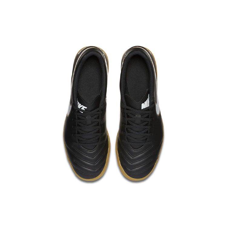 Nike Tiempo Rio 3 IC Черно-белые мужские кроссовки 819234-010