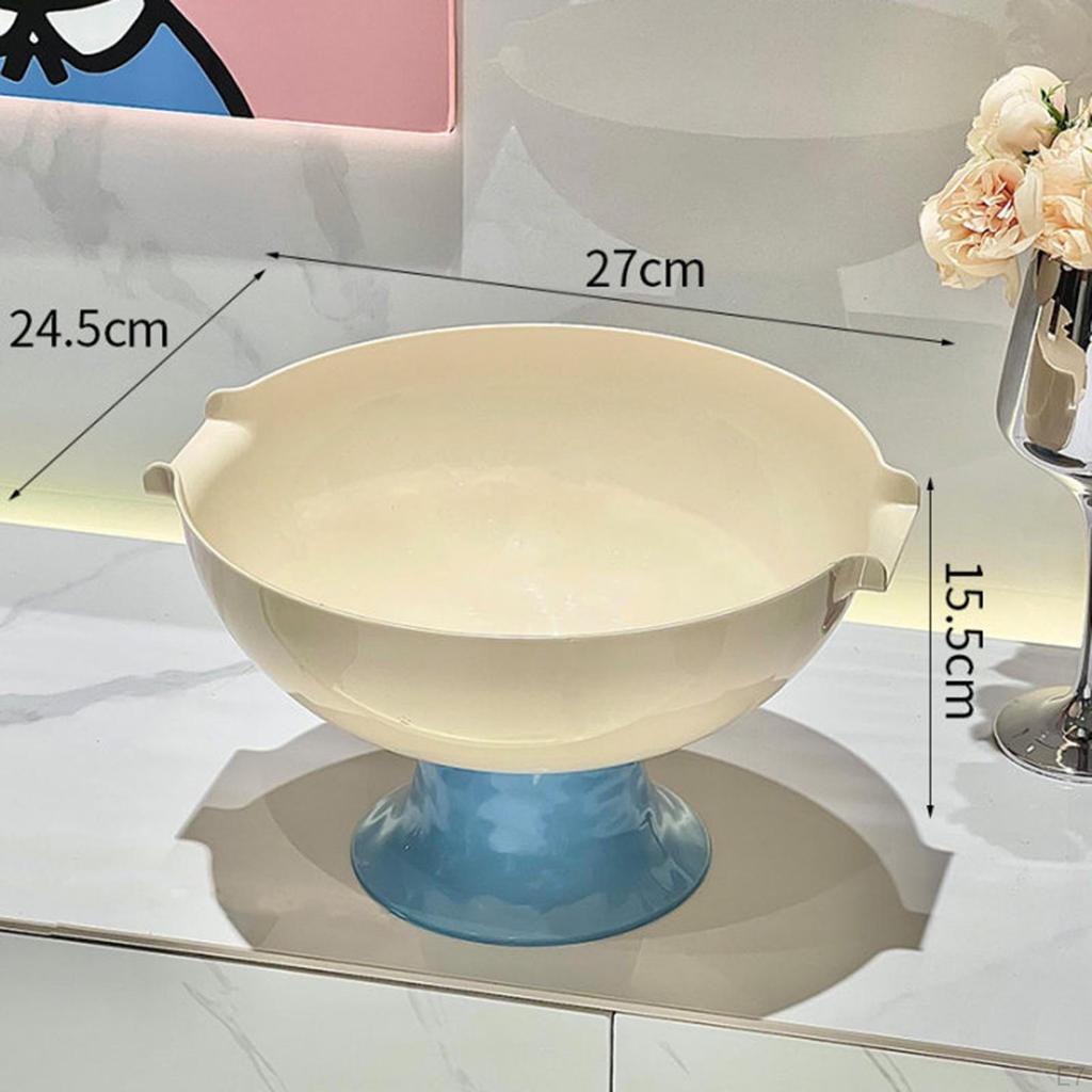 Фруктовница на ножке Поднос для хранения еды и закусок Креативный декор Сервировка для стола