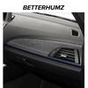 Betterhumz Console Dashboard Panel Cover Trim For BMW Series 1 2 F20 F21 F22 Made of Alcantara Sticker Interior Auto Accessories