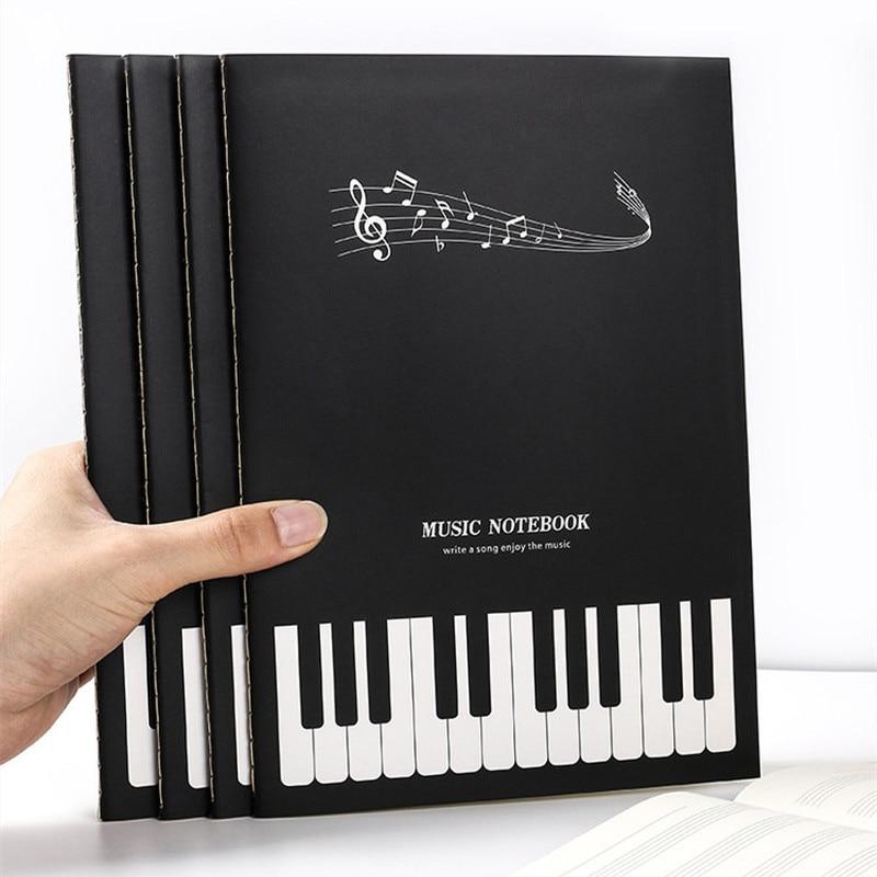 New Music Notebook Student Music Theory Practice Notebook Simple Children's Piano Sheet Music Book Five-line Score Exercise Book