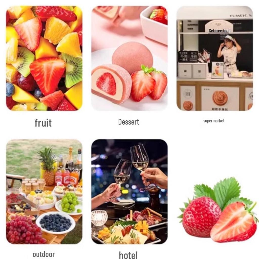 Эксклюзив для новичков: 0.01 Бесплатная доставка Одноразовые вилки для фруктов и тортов - Безопасны для домашнего использования