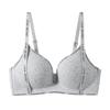 Seamless Adjustable Push-Up Bra with Anti-Sagging Support & Letter Straps for Small Busts