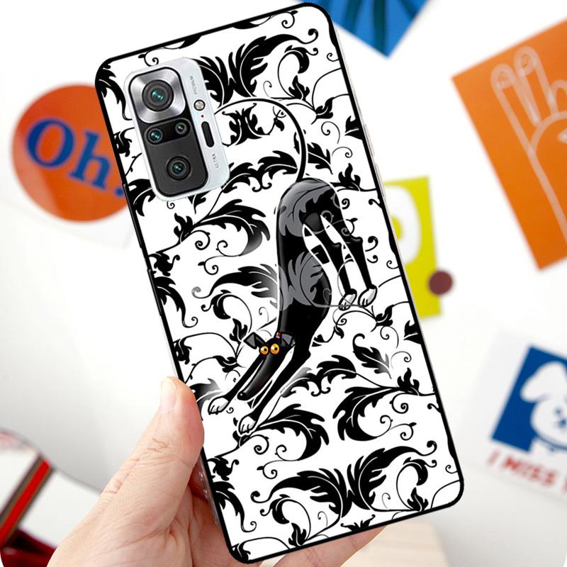 Чехол с борзыми для Xiaomi Redmi Note 12 Pro 11 8 9 10 Pro 9S 10S 11S 12S Redmi 12C 10C 9C 10A