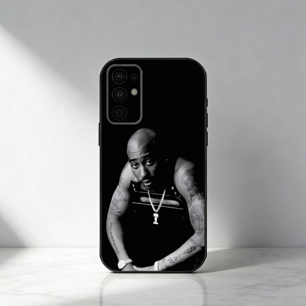 Чехол для телефона Don 2PAC Tupac-c S-Shakur для Samsung S25, S24, S21, S22, S23, S20, Ultra, S26, Plus, Fe, Note, 5G Черная крышка