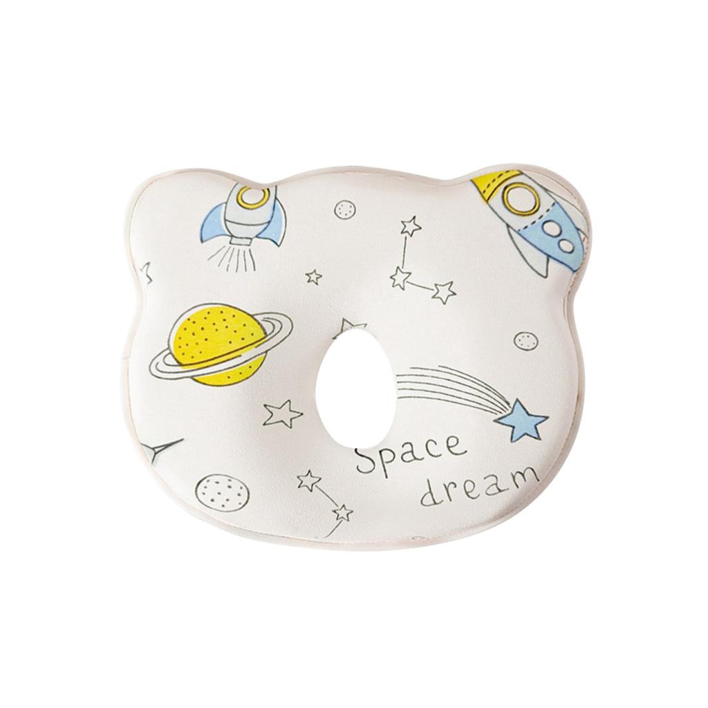 Подушка для младенцев Тип А, подушка для сна с эффектом памяти, полностью из хлопка, антисмещение, подушка для коррекции формы головы, подушка для коррекции