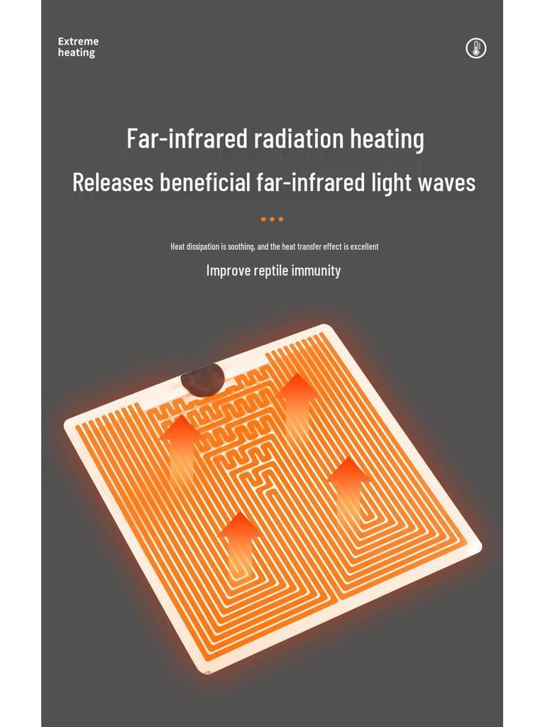 US Standard Reptile & Betta Fish Heating Pad for Terrariums