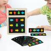 Puzzle Direction Cognition Sensory Game Logical Thinking Color Shape Matching Toy  Birthday Gifts