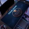 Custom Name,Edmonton Oilers Mouse Pad, Large Gaming Desk Mat, Non-slip XXL Mousepad for Laptop & Tablet, Mini PC Playmat with Stitched Edges