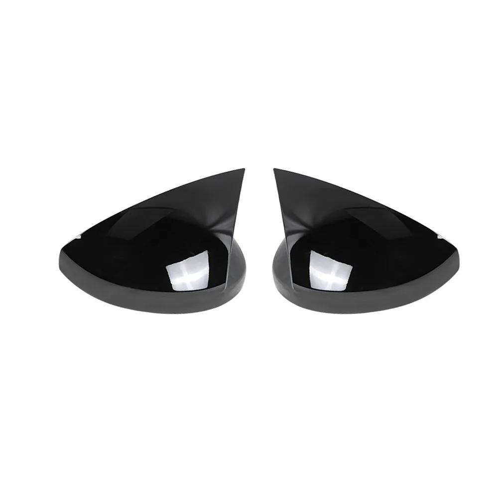 For Honda Civic 11th Gen 2024 ABS Car Rearview Side Mirror Cover Wing Cap Exterior Door Housing Trim Adhesive Sticker