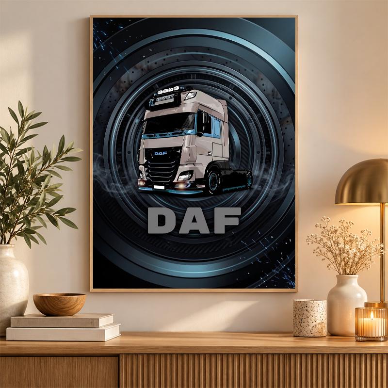 DAF Diamond Painting Kit 5D Full Drill DIY Diamond Mosaic Wall Art Home Decor