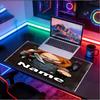 Custom Name Personalized horror movie Pattern Mousepad, Laptop PC Desk Mat, Decorative Desk Mat for Home Keyboard Pad Gift