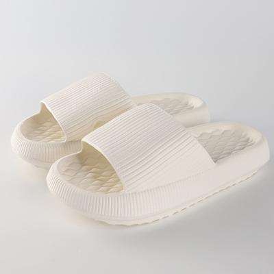 Модные Crestar Женские Летние Тапочки Домашние Толстая Подошва Нескользящие Шлепанцы для Ванной Комнаты Комфортные Мягкая Подошва EVA Сандалии Женские Пляжные Платформа