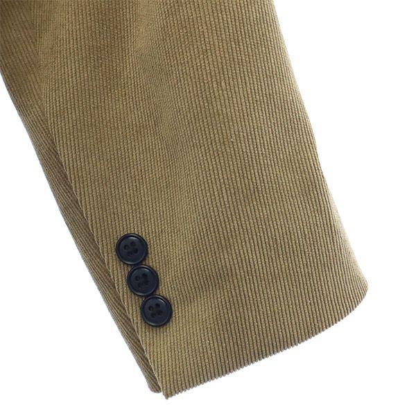 ОДЕЖДА ДЛЯ КОМАНДИРОВКИ Вельветовый приталенный пиджак M Коричневый GREEN LABEL RELAXING Мужской Б/У