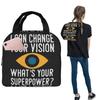 Eye Doctor Optometry Optometrist Insulated Lunch Bag for Women Kids Portable Food Boxes Thermal Lunch Box Tote